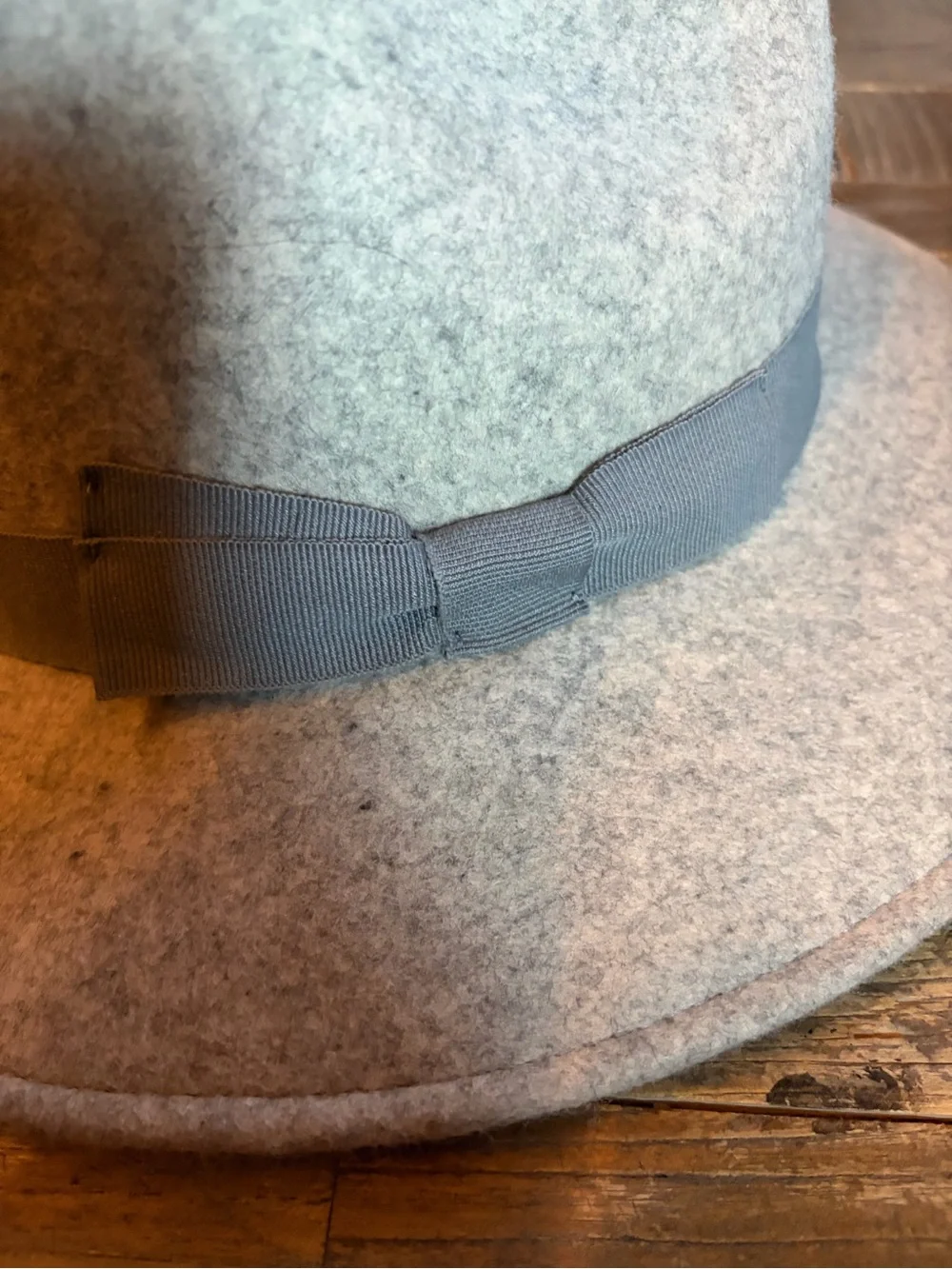 J. Crew Wool Western Hat with Grosgrain Trim